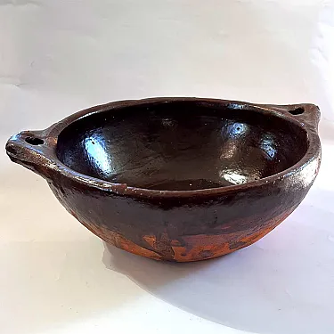 Plat en terre cuite pour cuisiner au four et présenter - Vaisselle artisanale mexicaine