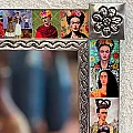 Miroir Frida Kahlo rectangulaire - Déco maison