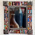 Miroir déco murale rectangulaire en métal - Frida Kahlo