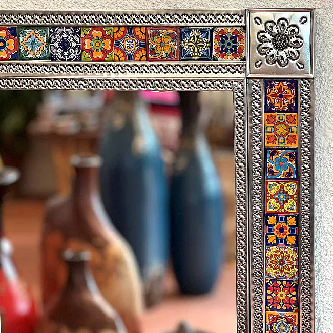 Grand miroir mural rectangulaire - Déco pour la maison