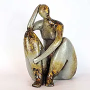 Statuette déco en terre cuite - Artisanat mexicain