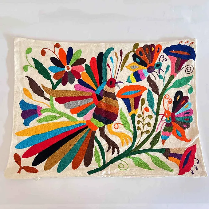 Housse de coussin colorée pour canapé