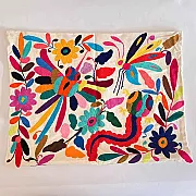 Housses de coussins colorées - Artisanat mexicain