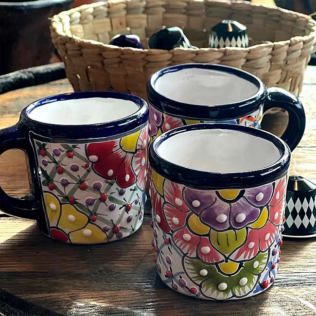 Tasses à café espresso - céramique colorée