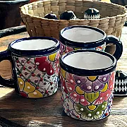 Tasses à café espresso - céramique colorée