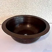 Vasque en cuivre à poser