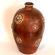 Vase déco en terre cuite - Artisanat mexicain