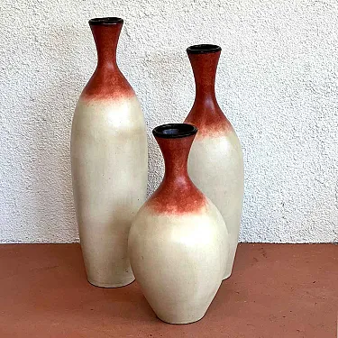 Petite jarre en terre cuite décorative