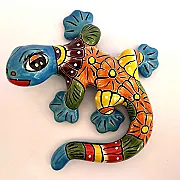 Salamandre en céramique colorée et originale