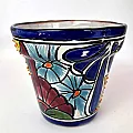 Petit pot de fleurs céramique colorée -  décoration jardin