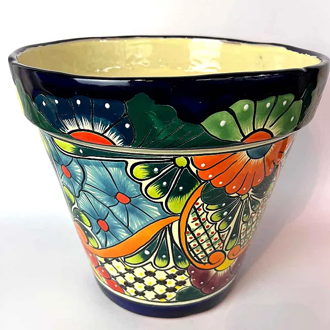 Pot en céramique non gélif - décoration exterieure