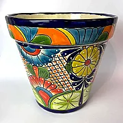 Gros pot céramique colorée - Pot de jardin non gélif