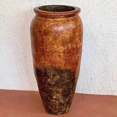 Pot terre cuite original et coloré déco intérieure
