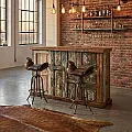 Grand meuble bar en pin - Artisanat mexicain