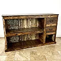 Meuble bar en pin - Bois recyclé