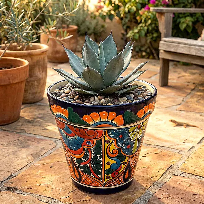 Pot céramique pour planter - Pot de fleur non gélif