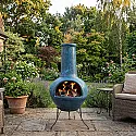 Brasero barbecue mexicain - Modèle PLANO Bleu