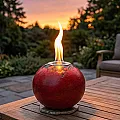 Cheminée de table - Lampe éthanol - ambiance
