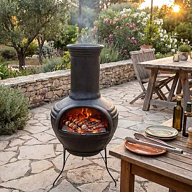 brasero barbecue mexicain - Cheminée de jardin