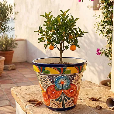 Pot céramique déco jardin - Non gélif