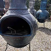 brasero terre cuite - cheminée et barbecue