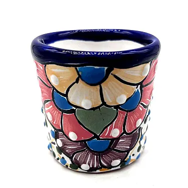 Petite tasse espresso colorée en céramique