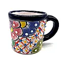 Petite tasse à café colorée en céramique