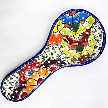 Repose cuillères en céramique colorée - Pratique et décorative dans votre cuisine