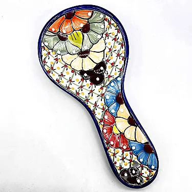 Repose cuillères en céramique colorée - Pour décorer votre cuisine