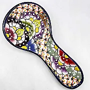 Repose cuillère en céramique pour cuisiner - vaisselle artisanale mexicaine