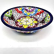 Plat apéro coloré en céramique