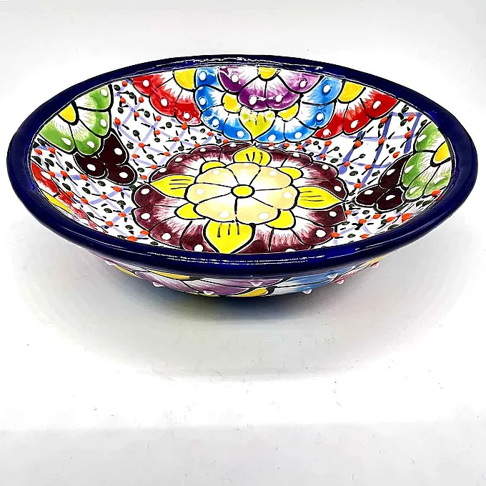 Plat apéro coloré en céramique