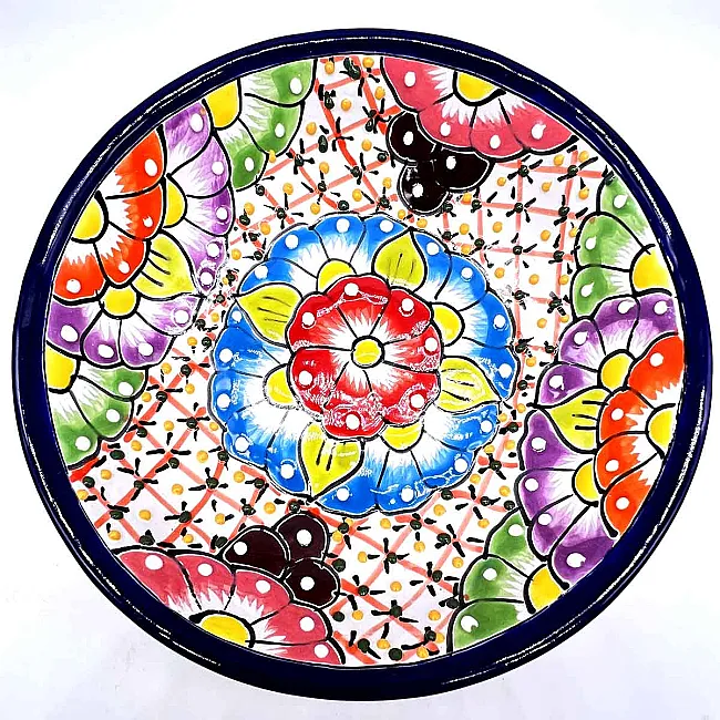 Plat apéro coloré - Vaisselle artisanale en céramique