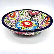 Plat apéro - Vaisselle artisanale colorée pour décoration de table