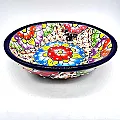 Plat apéro - Vaisselle artisanale colorée pour décoration de table