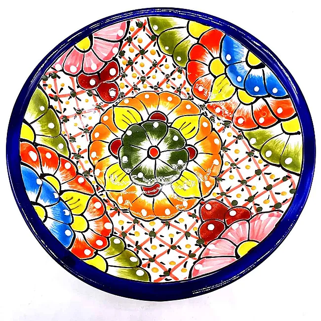 Plat en céramique pour vos apéros - Vaisselle artisanale colorée