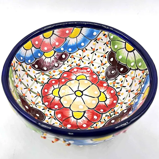 Petit plat céramique rond - Art de la table coloré