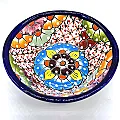Plat en céramique pour servir - Vaisselle artisanale colorée