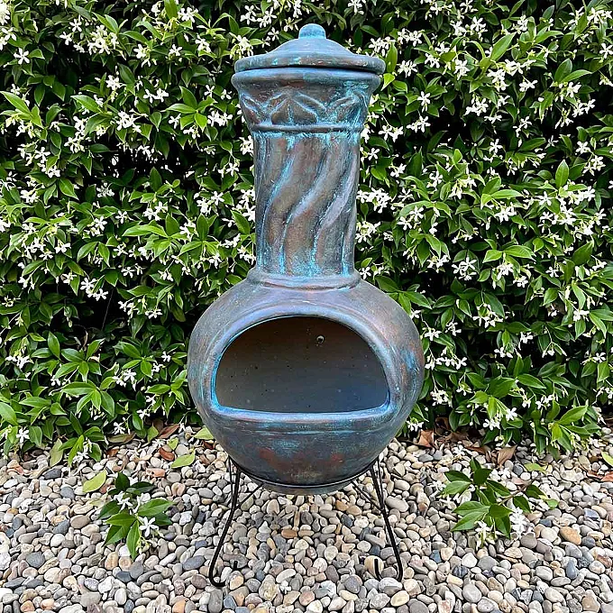 Brasero en terre cuite - Esthétique et pratique pour barbecues et chauffage exterieur