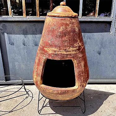 Grand Brasero mexicain GOTA Enchilado - Cheminée de jardin, barbecue et four à pizzas
