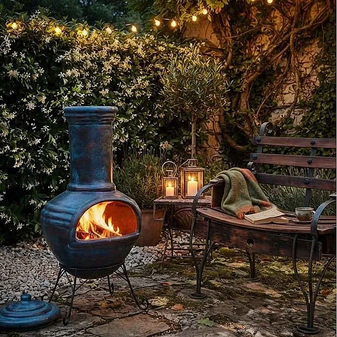 brasero mexicain - Chauffage extérieur pour ambiance conviviale & barbecue