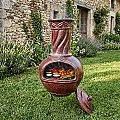 brasero mexicain- Barbecue, cheminée de jardin pour une ambiance conviviale