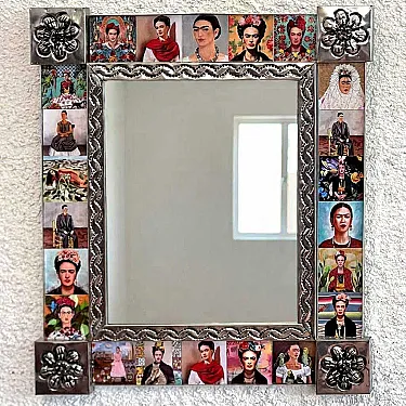 Miroir mural rectangulaire - Frida Kahlo