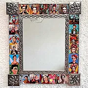 Miroir Frida Kahlo - miroir décoration murale