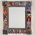 Miroir rectangulaire Frida Kahlo - Décoration murale