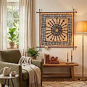 tableau en fibres végétales - Décoration murale