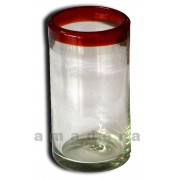 Verres soufflés colorés
