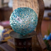 Boule transparente déco