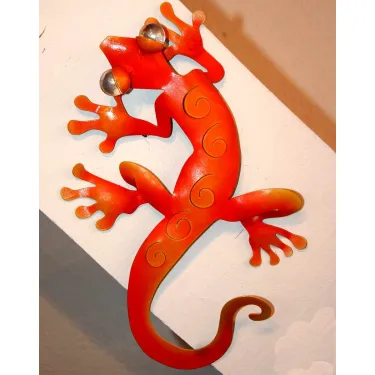 Salamandre et Gecko déco murale