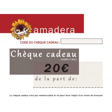 Chèques cadeaux